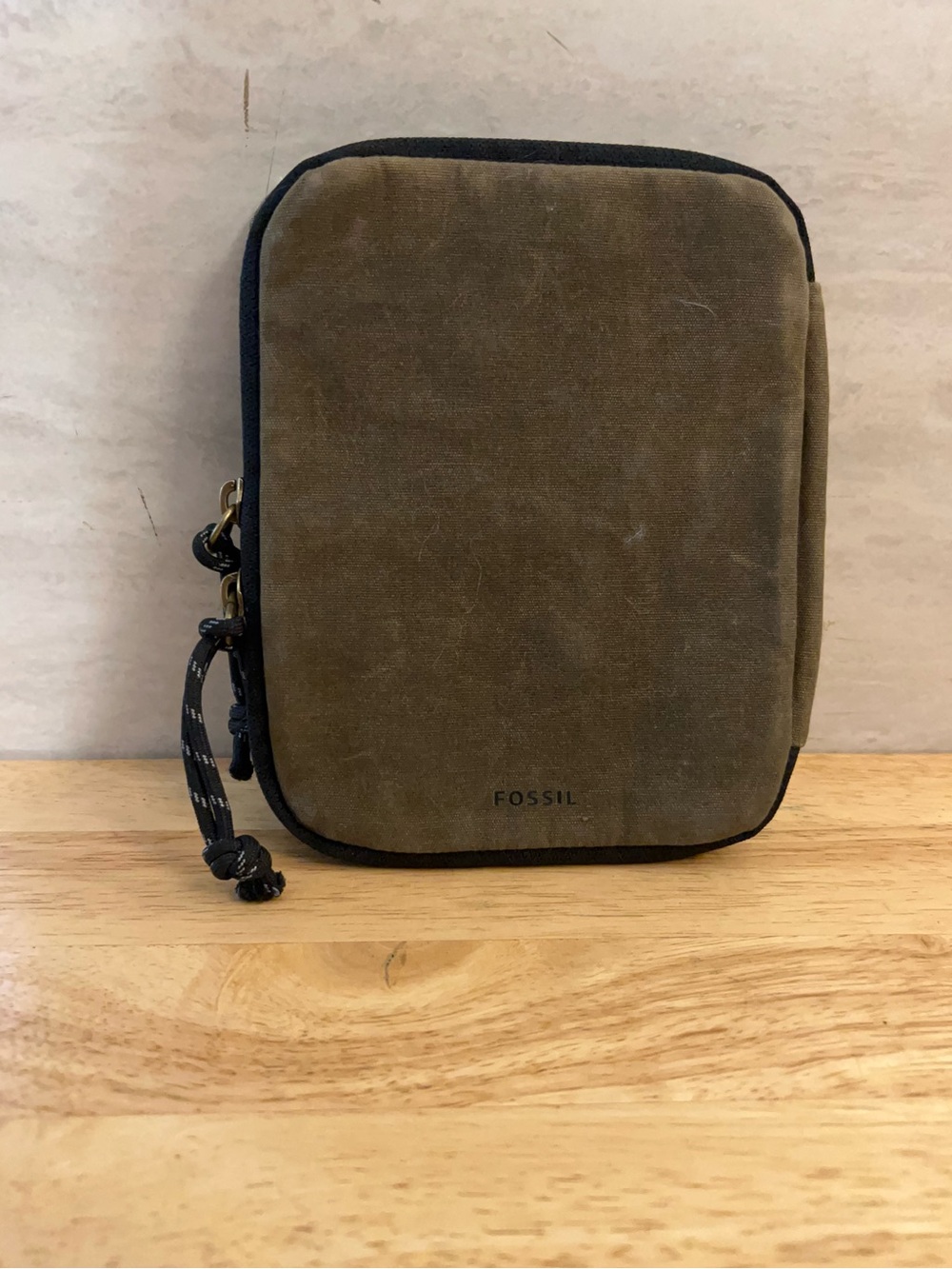 Fossil Canvas Tech Organizer Pouch